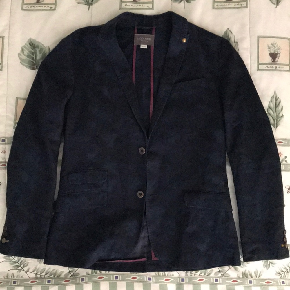 Jack and Jones navy blazer